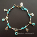 Handmade Lucky Turkey Evil Eye Wholesale Bangle Bracelet